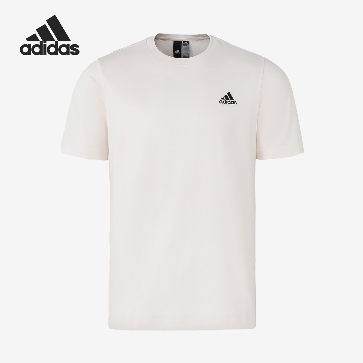 Adidas/阿迪达斯官方正品MH SMALL LOGO男女运动休闲短袖IT4332 - 实物图