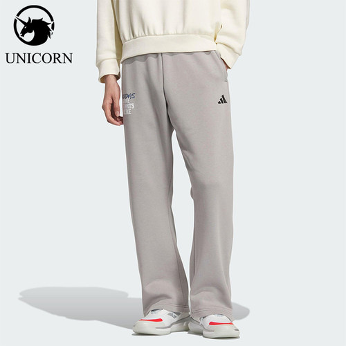 Adidas/阿迪达斯官方正品当季款男士松紧腰直筒长裤KC2801