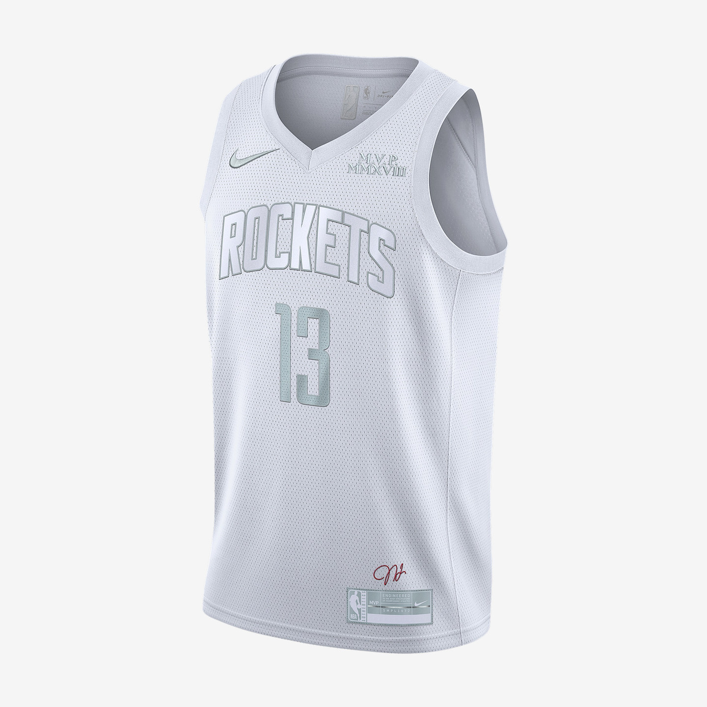 Nike耐克正品NBA休斯敦火箭队詹姆斯·哈登男球衣篮球CT4205-100图片