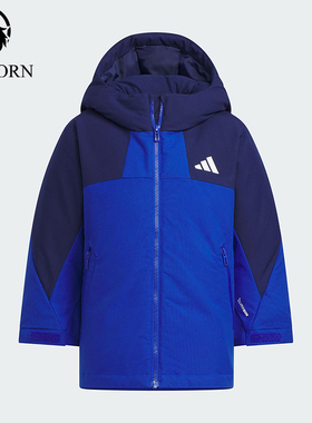 Adidas/阿迪达斯正品LK DOWN PARKA小童防风保暖羽绒服KC5414