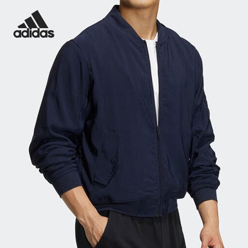 Adidas/阿迪达斯官方正品秋季男子运动舒适训练夹克外套HS3407