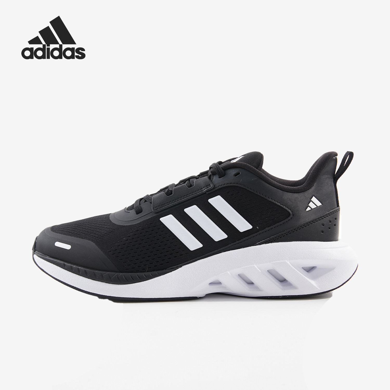 Adidas/阿迪达斯官方正品当季新款男女同款轻便透气跑步鞋IH6033 - 实物图