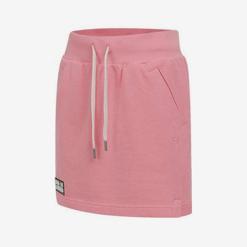 Puma/彪马正品HAUS OF CLASSICS女士抽绳开衩短裙633732-27