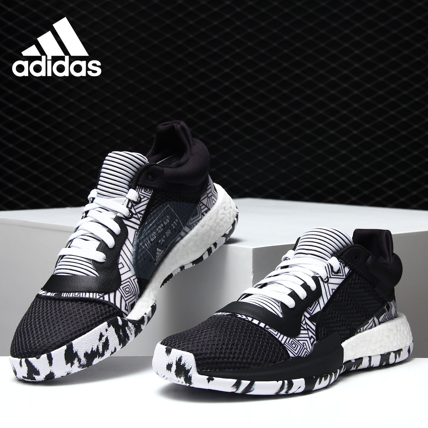 Adidas/阿迪达斯正品 秋季新款男子运动休闲实战篮球鞋F97281