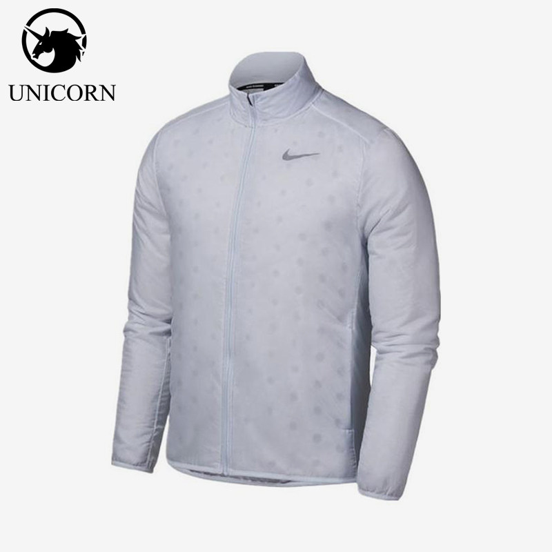 Nike/耐克正品轻薄棉服夹克新款男浅灰色经典夹克外套BV4875-085