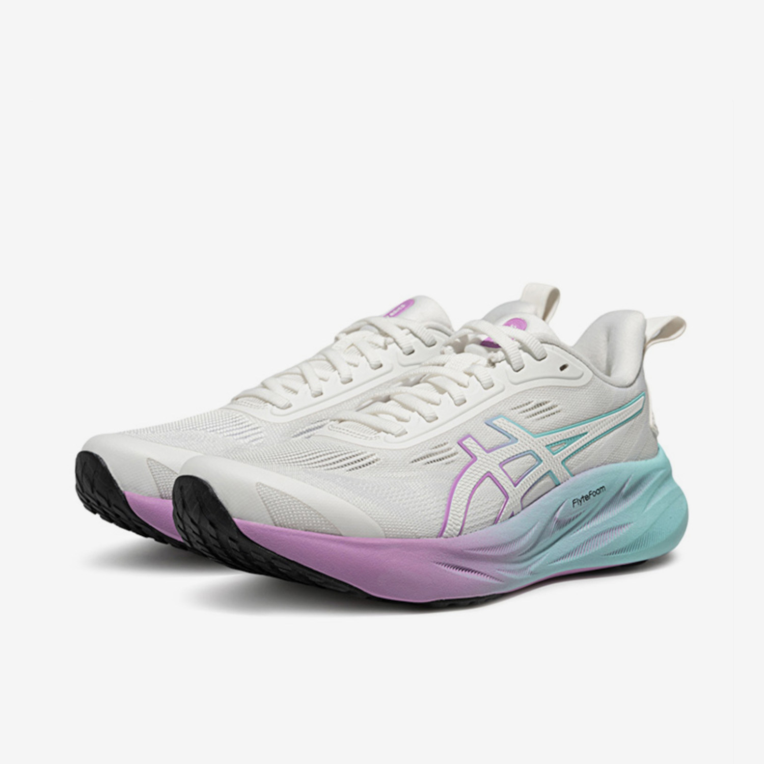 Asics亚瑟士正品GEL-STRIDE女支撑耐磨透气跑步鞋1012C035-100