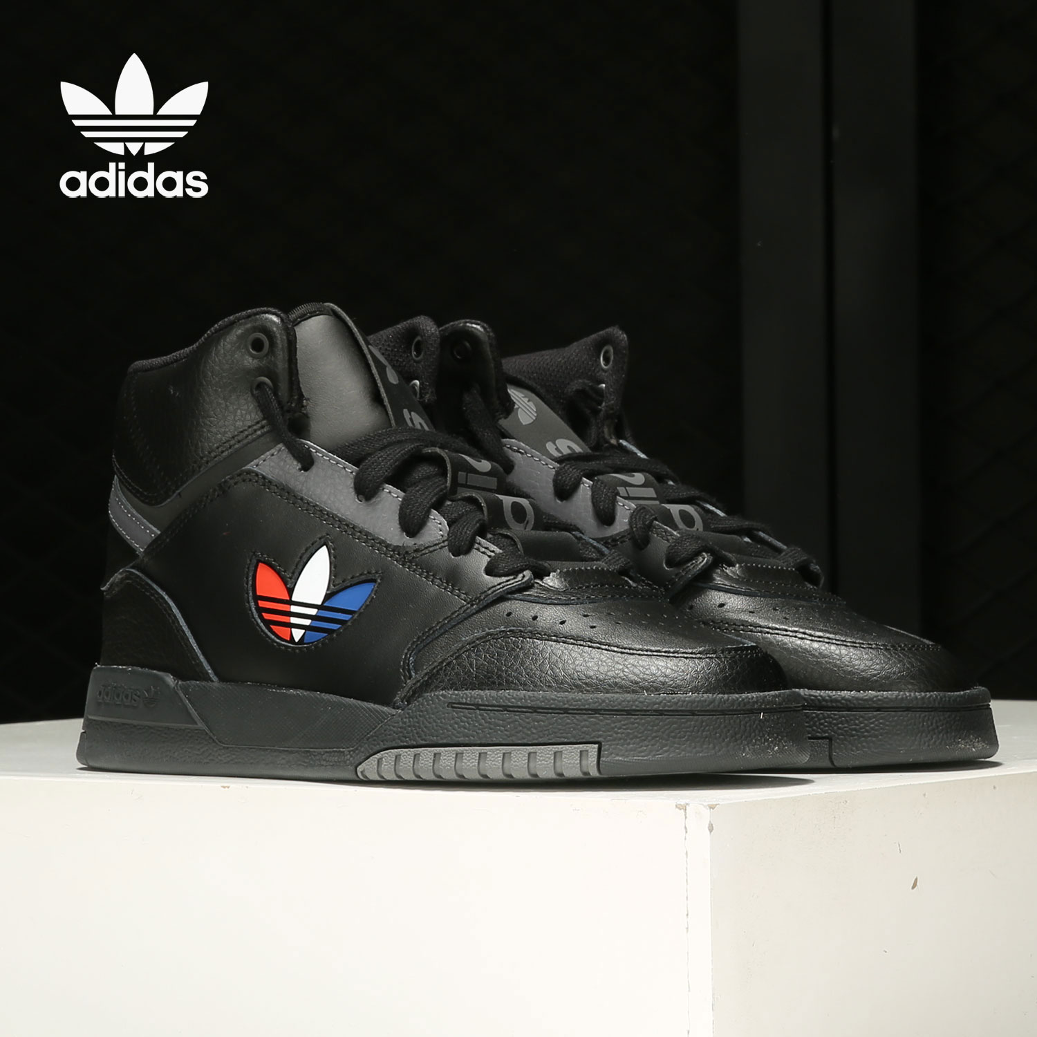 Adidas/阿迪达斯官方正品三叶草男女运动鞋中帮休闲鞋板鞋 FX7692