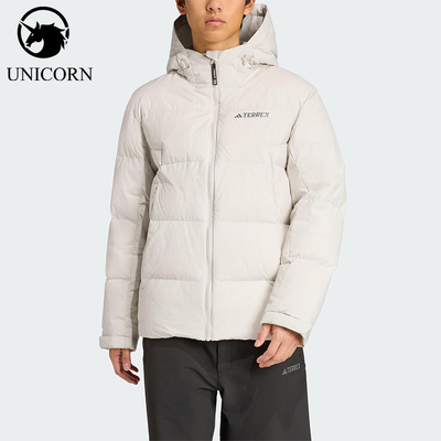 Adidas/阿迪达斯正品冬季男士运动户外拒水防风经典羽绒服JV8722