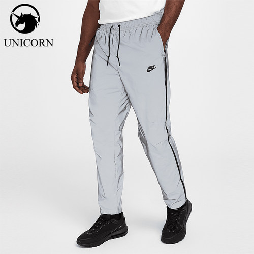 Nike/耐克正品2025秋季款男士休闲运动反光束脚长裤FZ7587-035