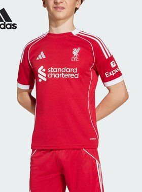 Adidas/阿迪达斯正品LIVERPOOL大童训练运动圆领球衣JV6436
