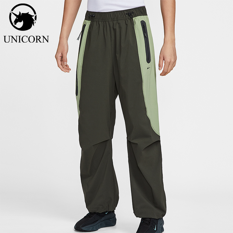 Nike/耐克正品Dri-FIT男士休闲拼接宽松运动束脚长裤IH8467-355