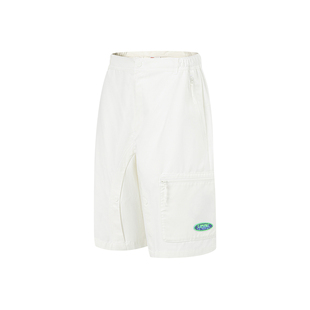 李宁正品 AKST059 夏季 宽松纯色百搭短裤 男子联名款 Lining