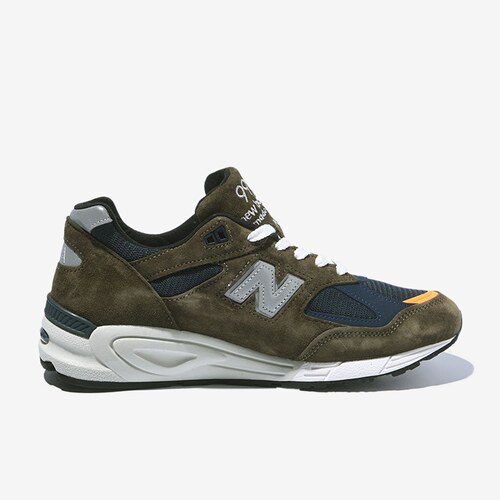New Balance新百伦正品NB 990 V2男女同款复古耐磨跑步鞋M990MS2