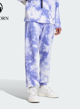 Adidas/阿迪达斯正品男士运动舒适印花时尚休闲长裤IY6592
