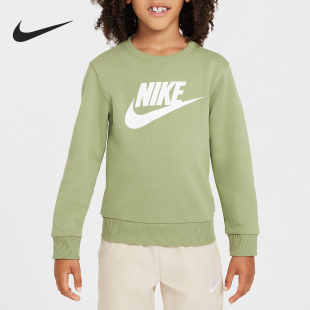 小童加绒圆领时尚 Nike 耐克正品 Club 386 轻盈柔软卫衣IB2553