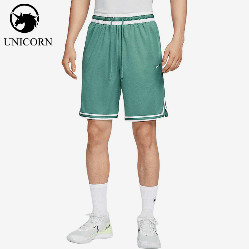 Nike/耐克正品新款男绿白色球类运动经典轻盈篮球短裤DH7161-361