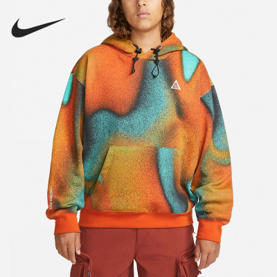 Nike/耐克正品当季新款男子运动印花宽松连帽卫衣DQ5790-891