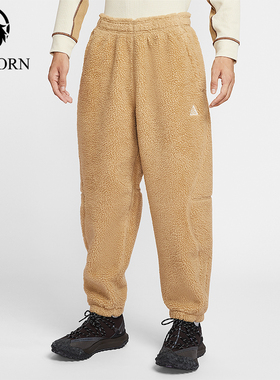 Nike/耐克正品Canwell Glacier男士运动保暖羊羔绒长裤FV8828-297