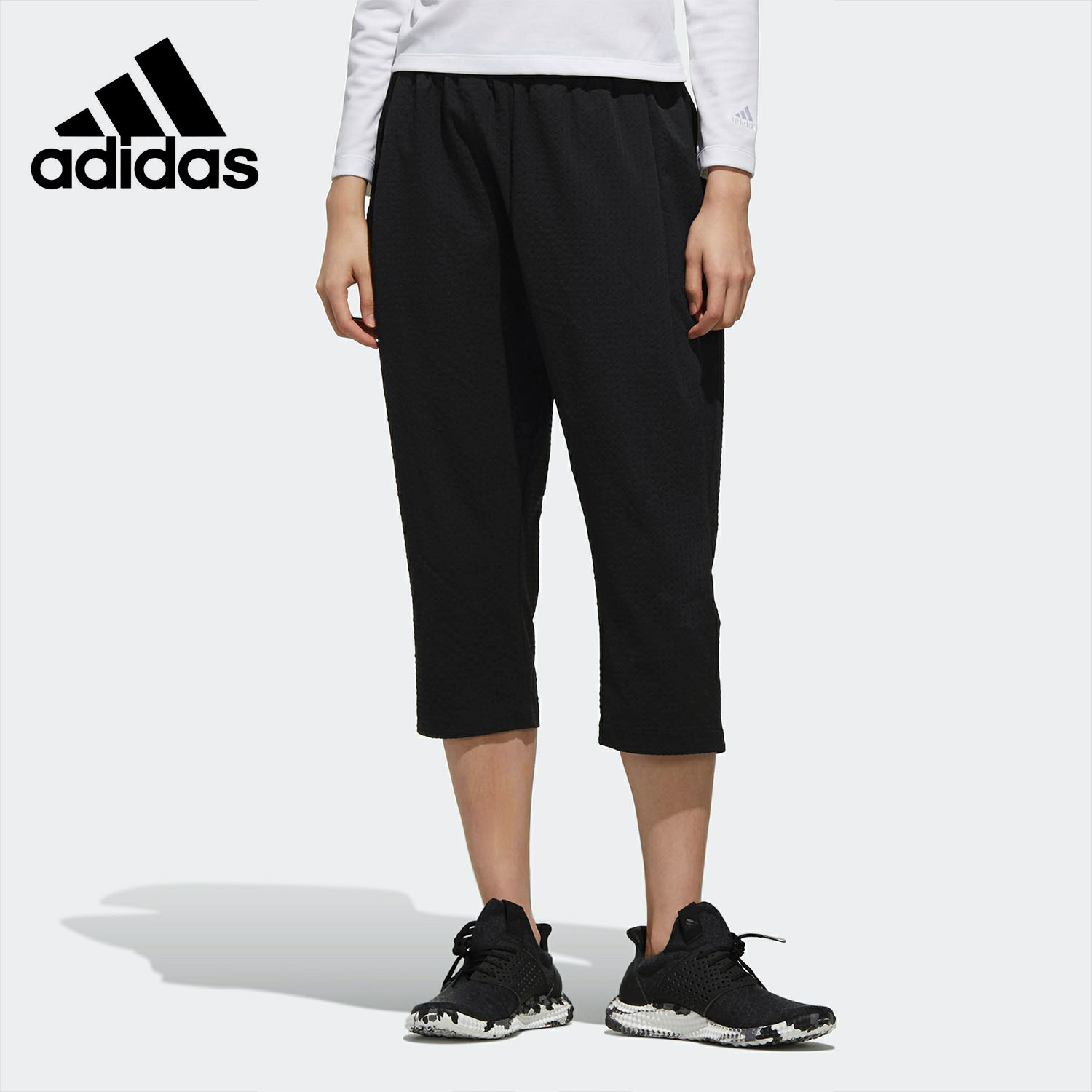 Adidas/阿迪达斯正品19 W S2S SSUCK CPT 女子运动型格中裤DV0739