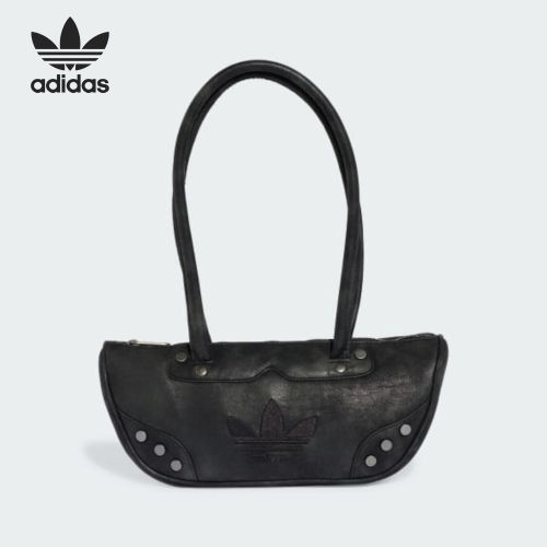 Adidas阿迪达斯正品保龄球包男女铆钉拉链轻便休闲单肩背包KS9292