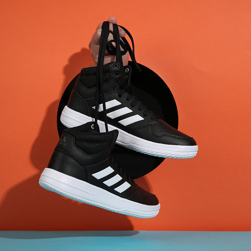 Adidas/阿迪达斯正品休闲男子时尚潮流高帮轻便运动鞋 GZ4854