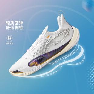 李宁正品 YKBV094 音速13男大童轻便透气耐磨回弹实战运动篮球鞋