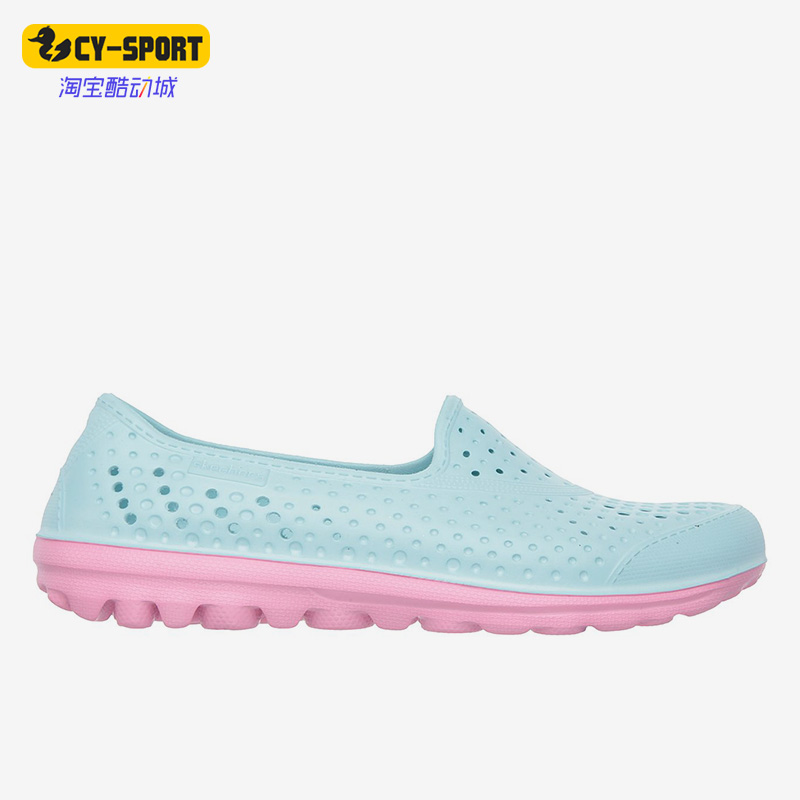 Skechers/斯凯奇正品夏一脚蹬洞洞鞋时尚运动休闲大童凉鞋 86622L