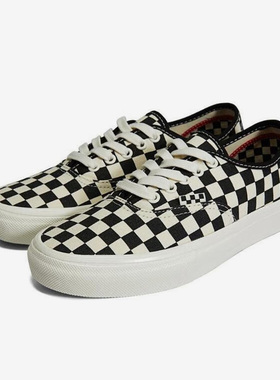 VANS范斯正品Authentic棋盘格安纳海姆低帮男女帆布板鞋VN0A5FC8