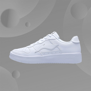 情侣款 时尚 新款 AGCS419 男女同款 运动休闲鞋 李宁正品 低帮板鞋