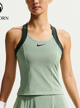 Nike/耐克正品Court Slam 女士修身轻盈经典背心T恤IV5707-007
