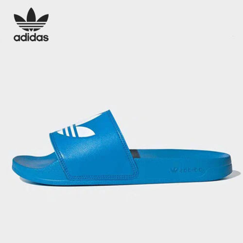 Adidas/阿迪达斯官方正品三叶草男女轻便夏季休闲运动拖鞋 FX5905