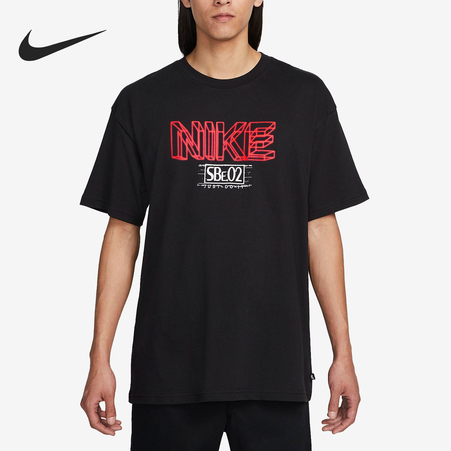 Nike/耐克正品夏季新款男子时尚透气圆领短袖T恤FJ1144-010