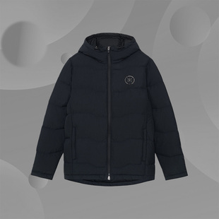 男子运动休闲连帽保暖羽绒服AYMS259 新款 李宁正品 韦德系列冬季