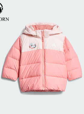 Adidas/阿迪达斯正品IN GFX DOWN JKT婴童保暖羽绒服KC5395