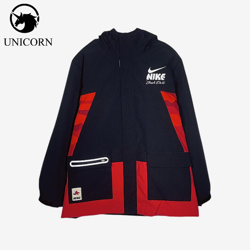 Nike/耐克正品梭织连帽拉链两件套新款儿童夹克外套IV4750-010