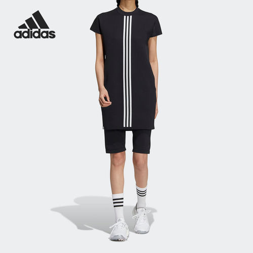 Adidas/阿迪达斯正品PRIMEKDRESS女子高尔夫透气连衣裙HB3572