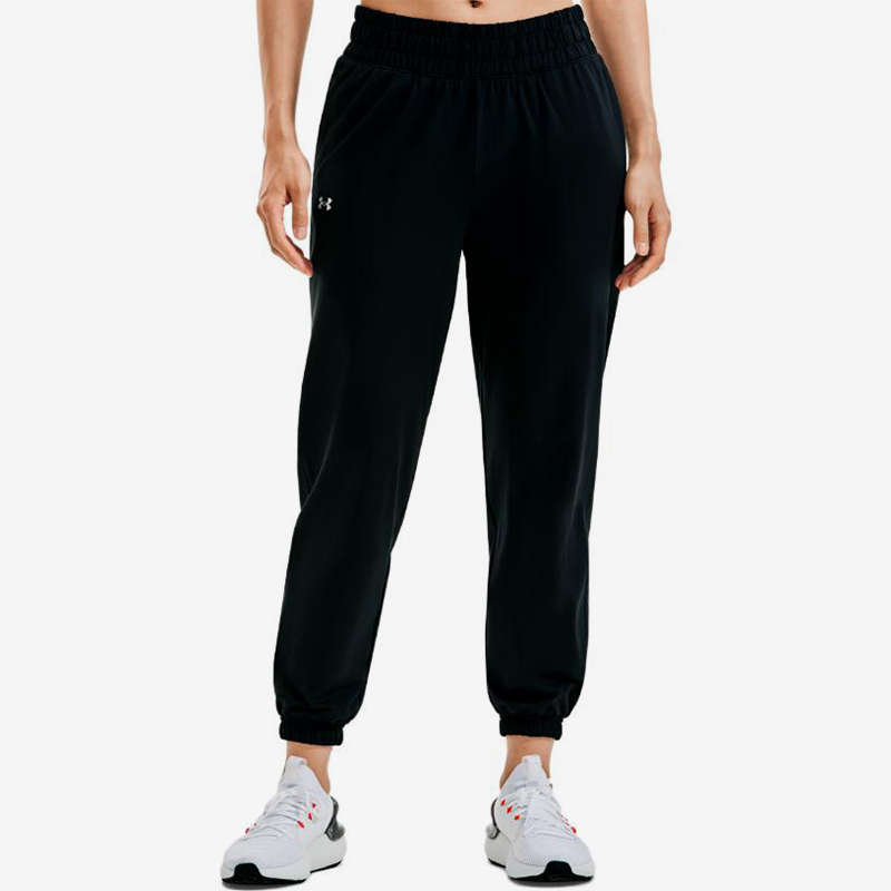 UA/安德玛正品Meridian Pant女子宽松针织束脚长裤1377079-001