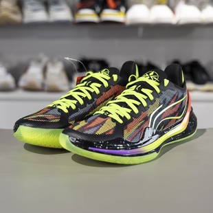 李宁正品利刃4 V2 内向艺术家男子支撑稳定实战篮球鞋ABAU037-11