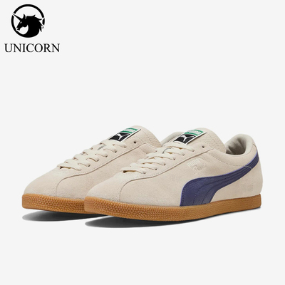 Puma/彪马官方正品Brasil新款男女浅褐蓝色街头休闲板鞋403246-07