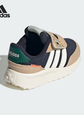 Adidas/阿迪达斯正品当季新款婴童魔术贴运动休闲鞋JH7136