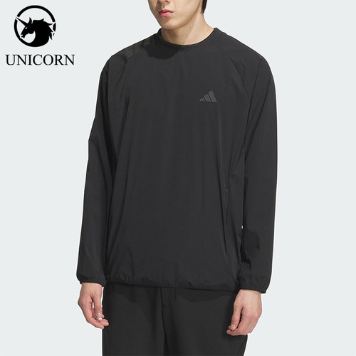 Adidas/阿迪达斯正品CREW JACKET男士梭织高尔夫运动卫衣JM2942