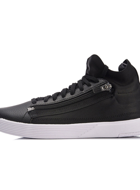 李宁正品休闲鞋女鞋Chillout Zip GS轻便耐磨情侣鞋运动鞋AGBN026