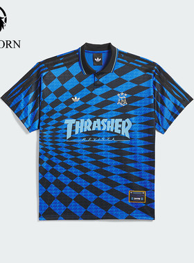 Adidas/阿迪达斯三叶草男女训练经典复古短袖POLO衫KX4551
