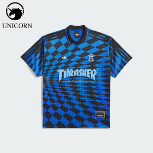 Adidas/阿迪达斯正品三叶草男女训练经典复古短袖POLO衫KX4551