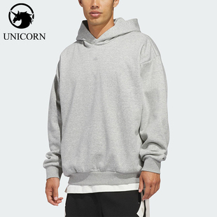 HOODY男女休闲连帽套头针织卫衣JZ9532 Adidas 阿迪达斯正品