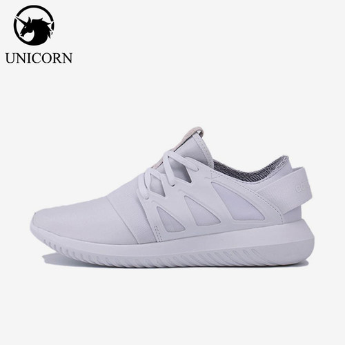 Adidas/阿迪达斯正品女士休闲舒适防滑耐磨低帮跑步鞋BA8671