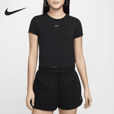 Nike/耐克正品夏季新款女士运动休闲圆领短袖T恤FV5509-010