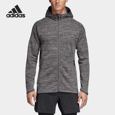 Adidas/阿迪达斯正品新款运动服男子休闲连帽拉链夹克外套 DM4378