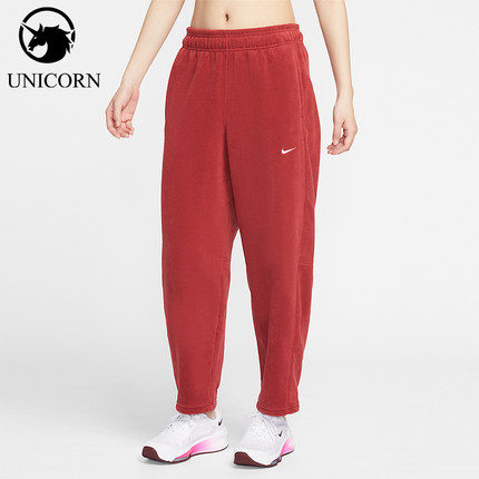 Nike/耐克正品2025冬季款女士日常中腰锥形刺绣长裤HV3708-613