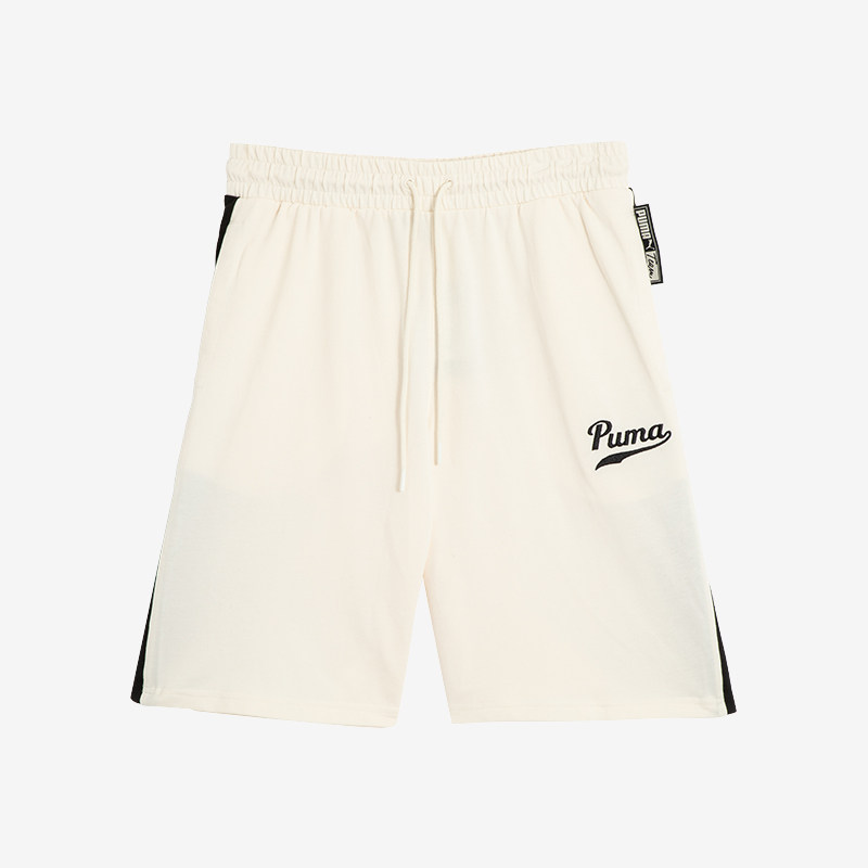 Puma/彪马正品新款男士针织透气侧开纽扣运动短裤537879-65